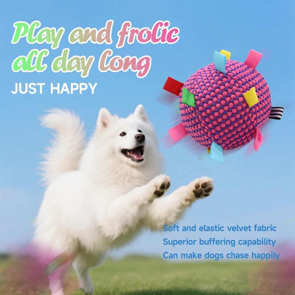 Juguete masticable con pelota para perros – Alivia estrés y divierte - imagen 5