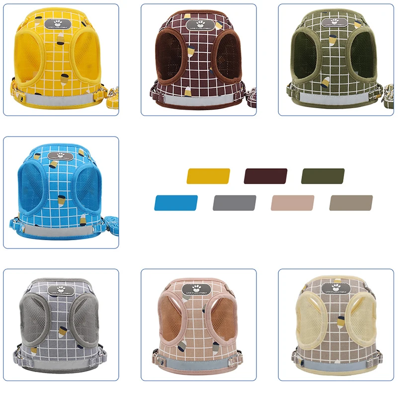 Arnés de malla transpirable para perros pequeños CDDMPET - imagen 4