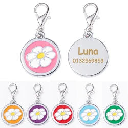 Placa identificativa para collar de perro y gato – Acero inoxidable