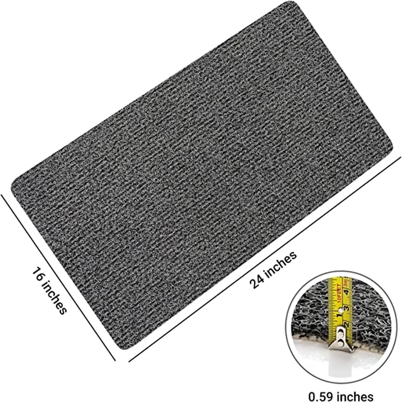 Alfombrilla de baño antideslizante con drenaje para gatos y perros - imagen 2