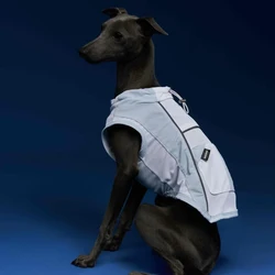Chaleco refrescante para perros galgo italiano y whippet con capucha