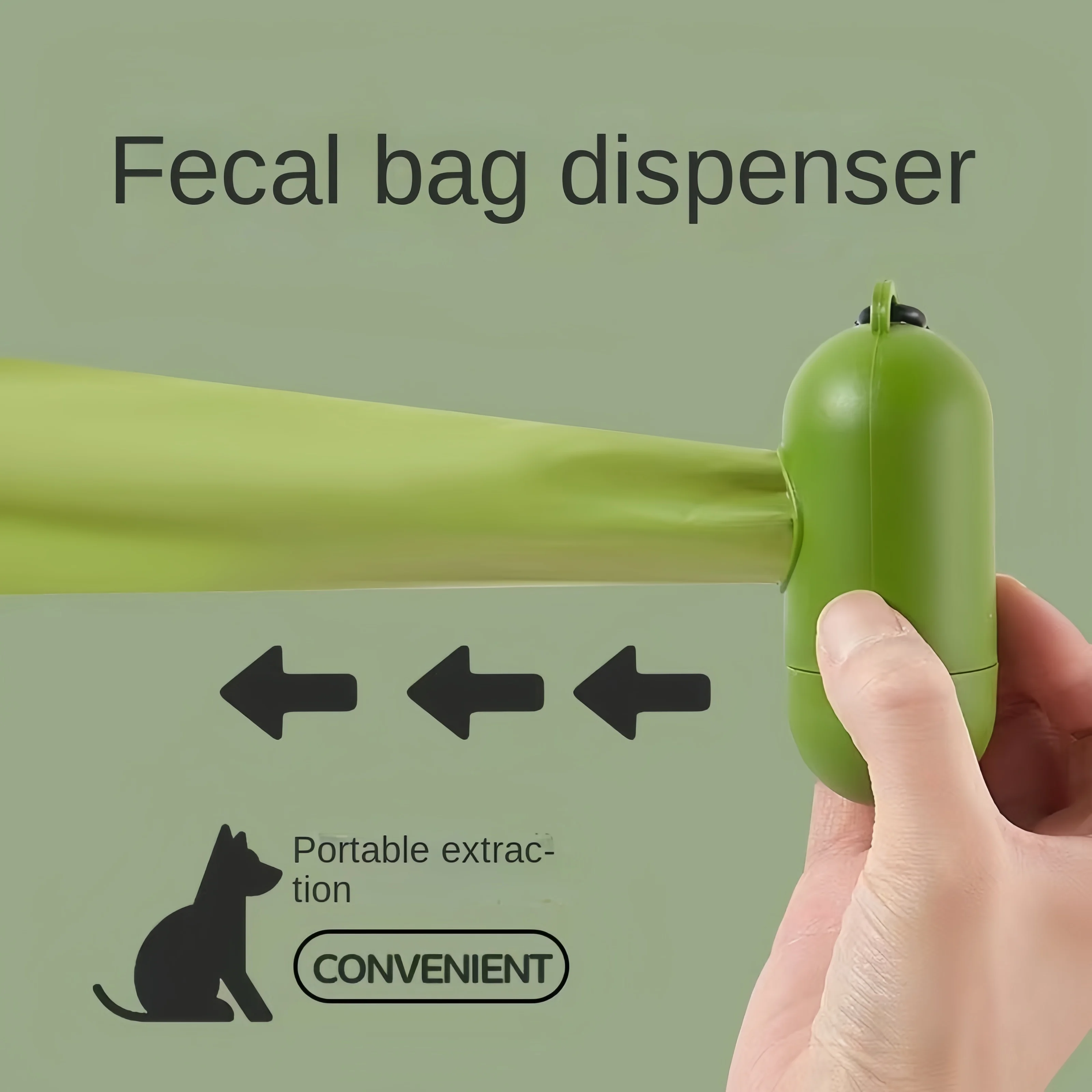 Ntensificatio EPI, bolsa de basura biodegradable para mascotas, bolsas para excrementos de perros y gatos, dispensador de bolsas para excrementos de perros, suministros de limpieza para perros y mascotas - imagen 2
