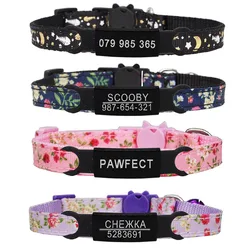 Collar identificativo grabable para perros pequeños y gatos – Nombre y teléfono