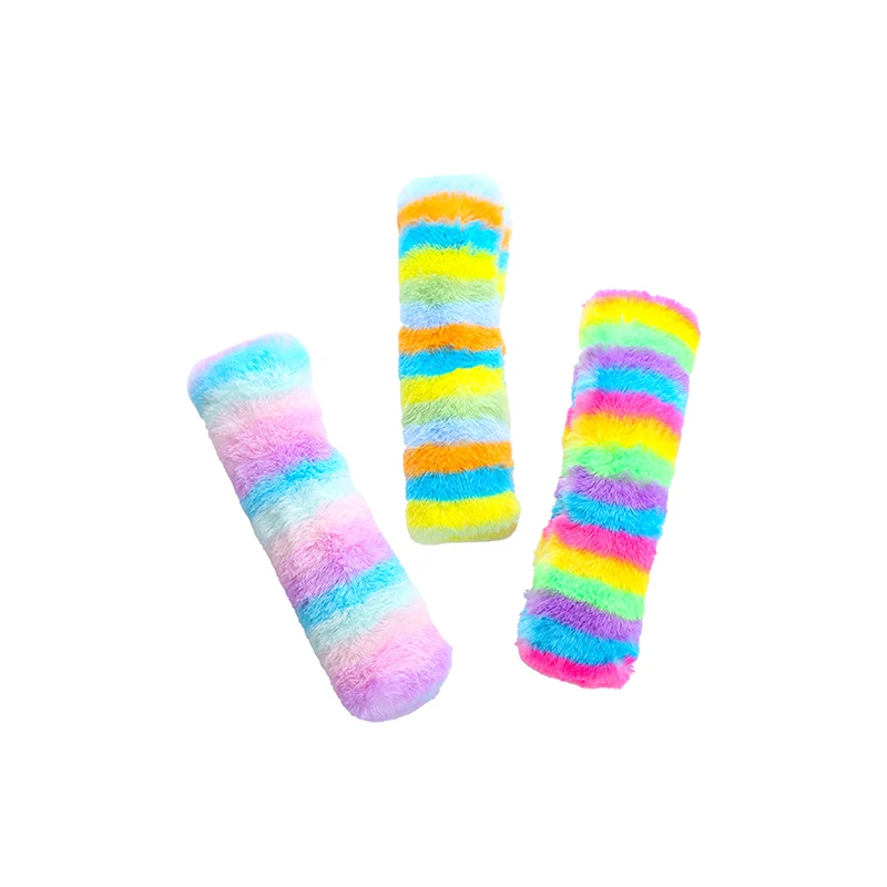 Almohada de peluche de juguete para gatos con hierba gatera, papel con sonido, resistente a mordeduras, juego interactivo, suministros para mascotas - imagen 3