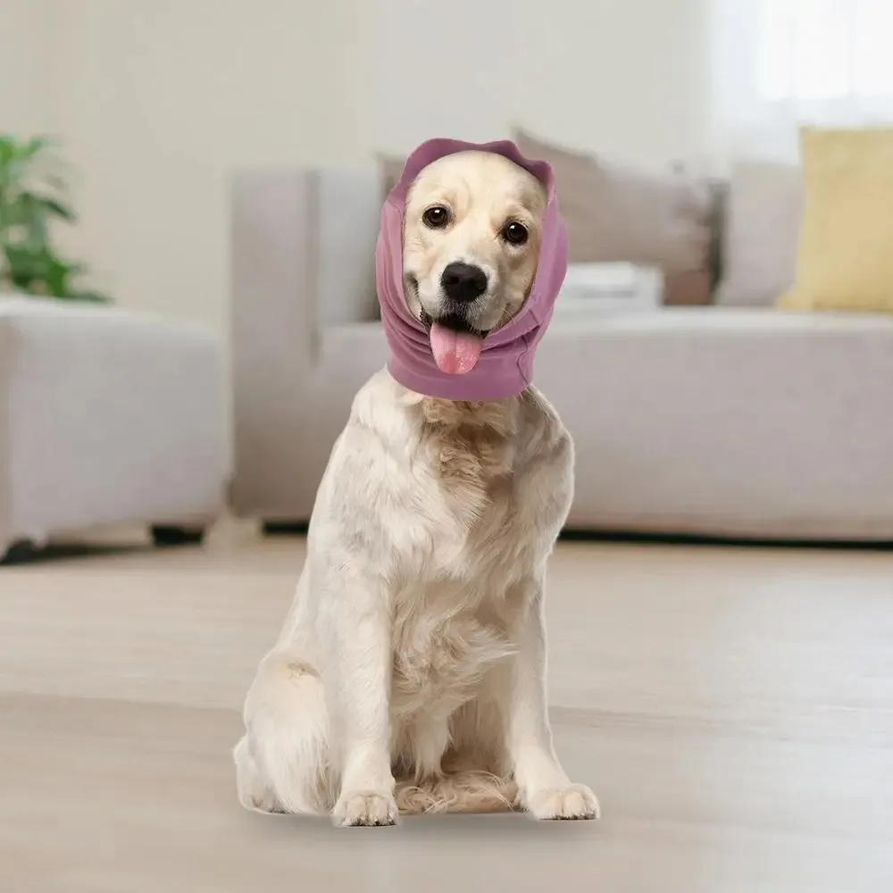 Orejera para el cuidado de perros, a prueba de viento, cancelación de ruido, elasticidad, bufanda suave, diadema cálida para cachorros y gatos, cubierta para las orejas, accesorios para perros - imagen 2
