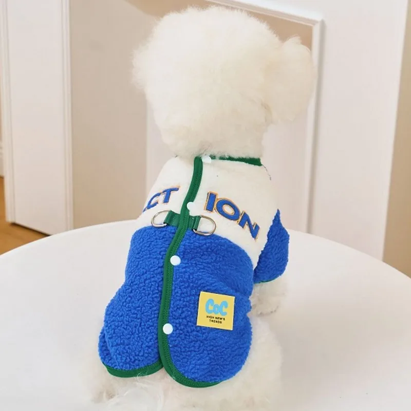 Abrigo para perros pequeños, chaleco a la moda para mascotas, ropa para perros, chaqueta cálida de otoño e invierno, ropa para Chihuahua, Bulldog Francés, abrigos para cachorros - imagen 3