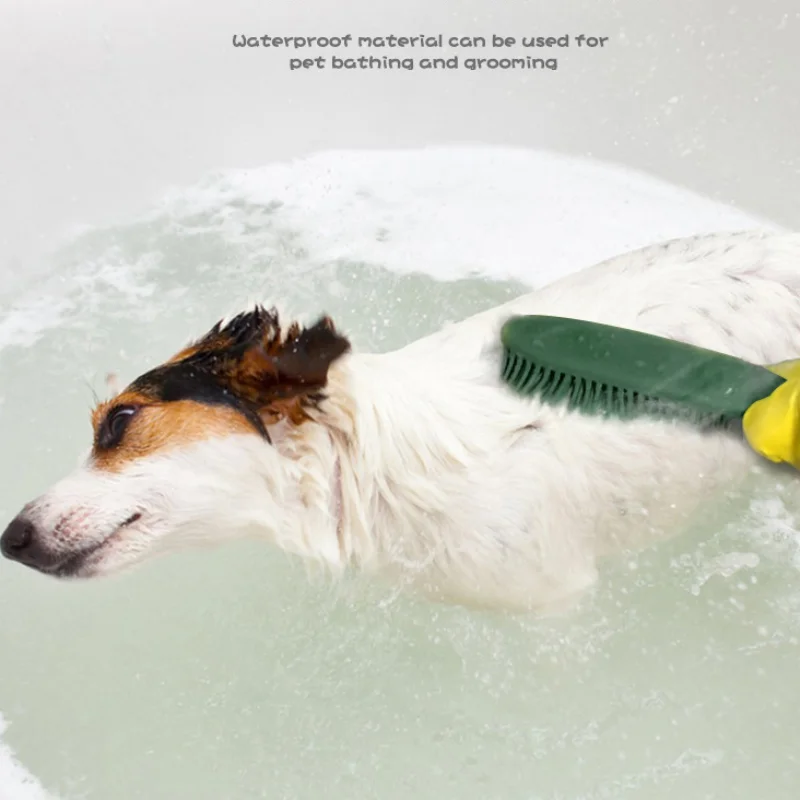 Cepillo de silicona para mascotas, removedor de pelo para gatos, peines de masaje para aseo de mascotas, rascador de pelo para perros, sofá, limpieza de ropa - imagen 4