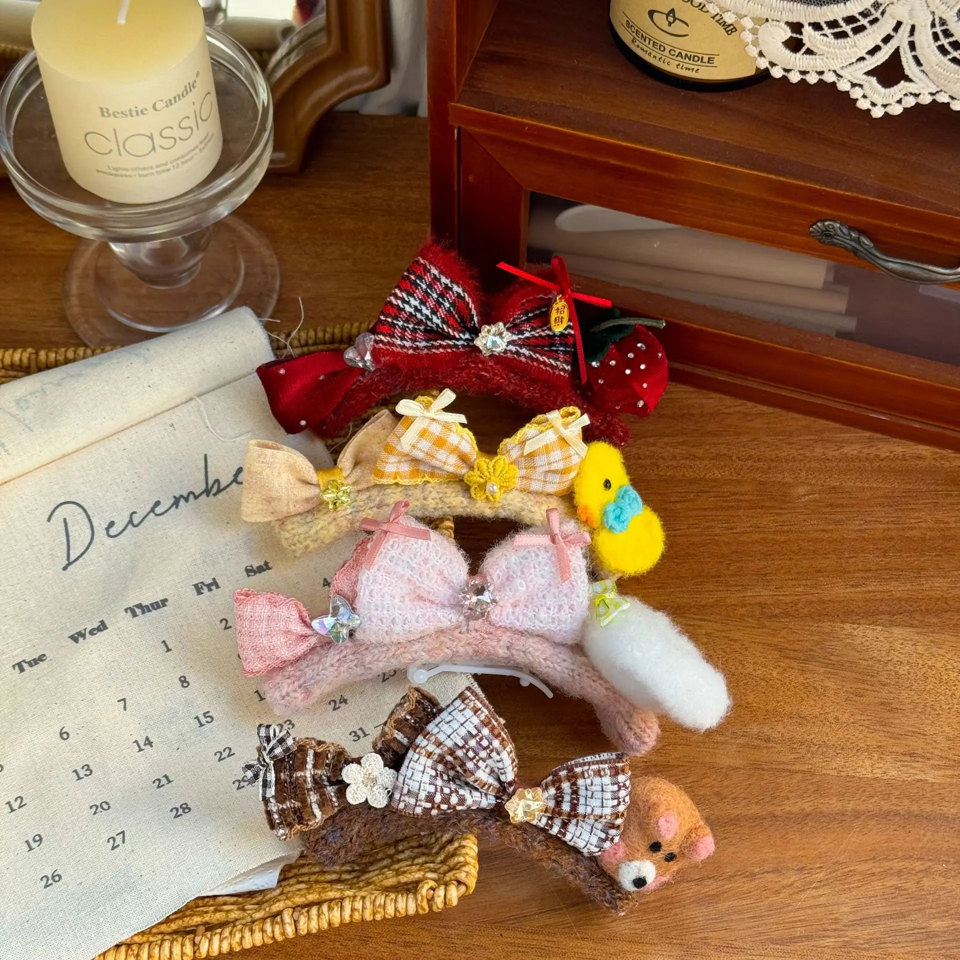 Accesorios para el cabello para mascotas, diadema para perros, lazo 3D, pinza para el pelo para gatos Yorkshire de dibujos animados, accesorios para perros pequeños, aseo para perros - imagen 2