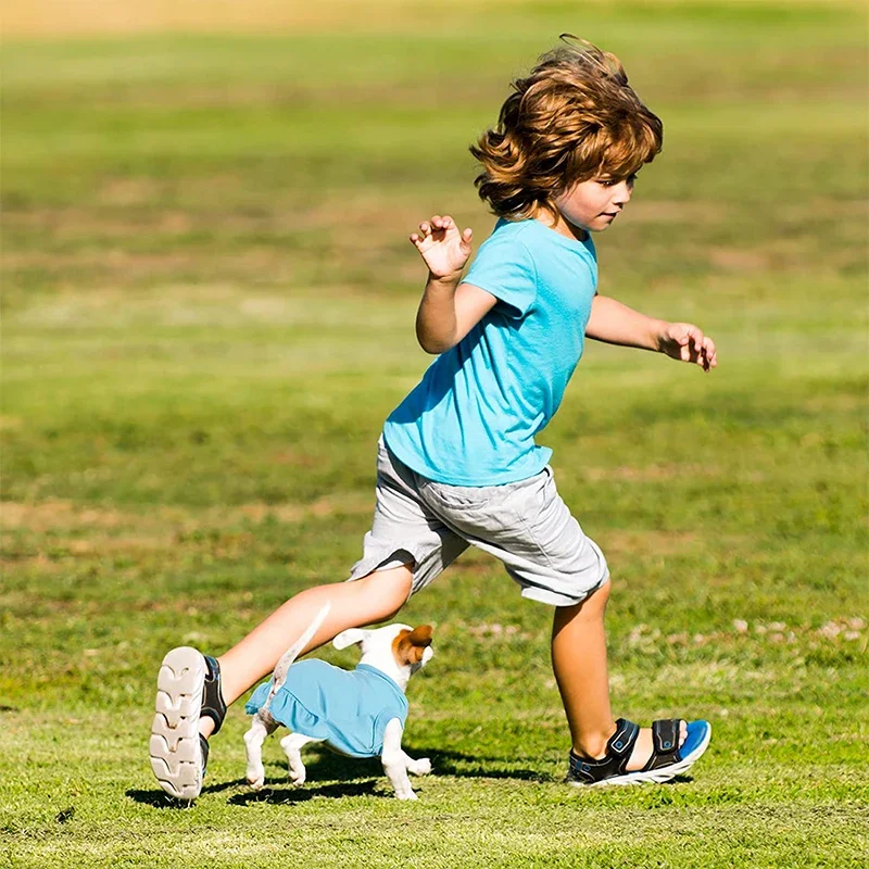 Vestidos de verano sin mangas para perros y niñas, camisas transpirables con volantes para cachorros, ropa para perros pequeños y gatos - imagen 5