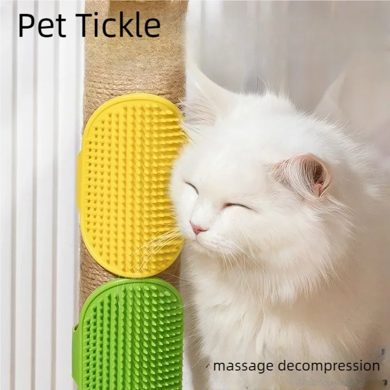 Guante de masaje baño perros y gatos – Silicona suave limpia pelo - imagen 5