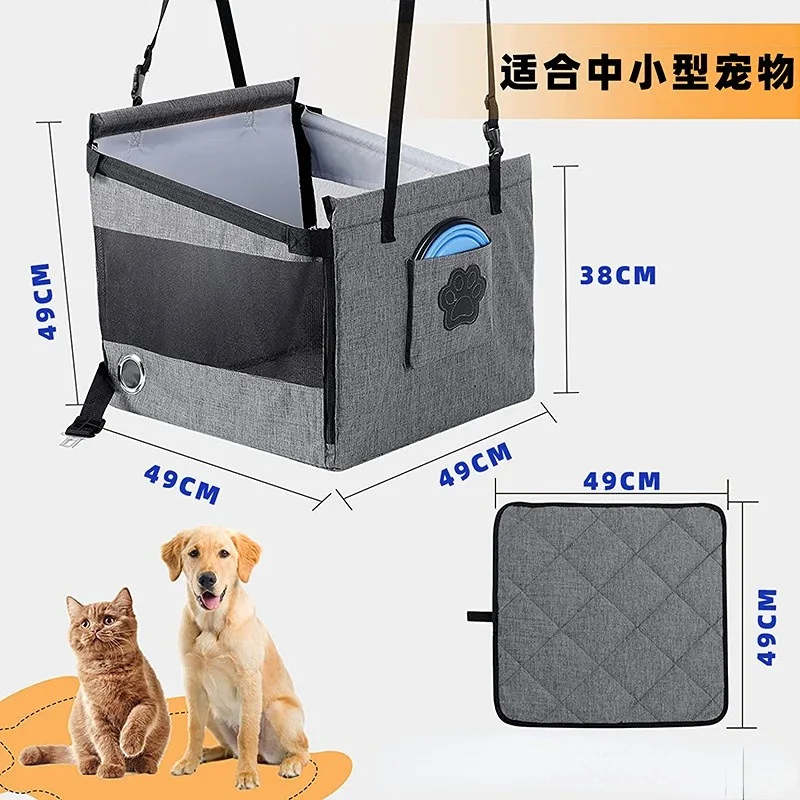 Asiento de seguridad para perros en coche - Transportin y bolsa - imagen 3
