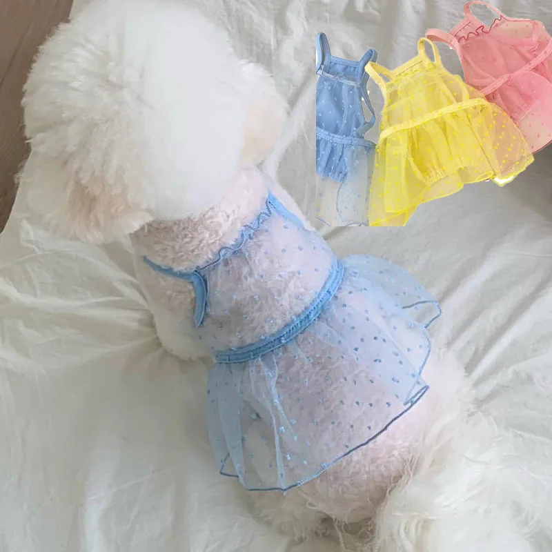 Vestido de tul para perros pequeños y Chihuahua