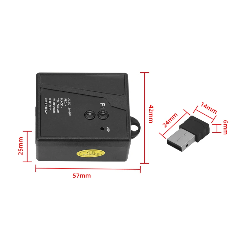 Receptor universal apertura puerta garaje Bluetooth y USB para coche - imagen 5