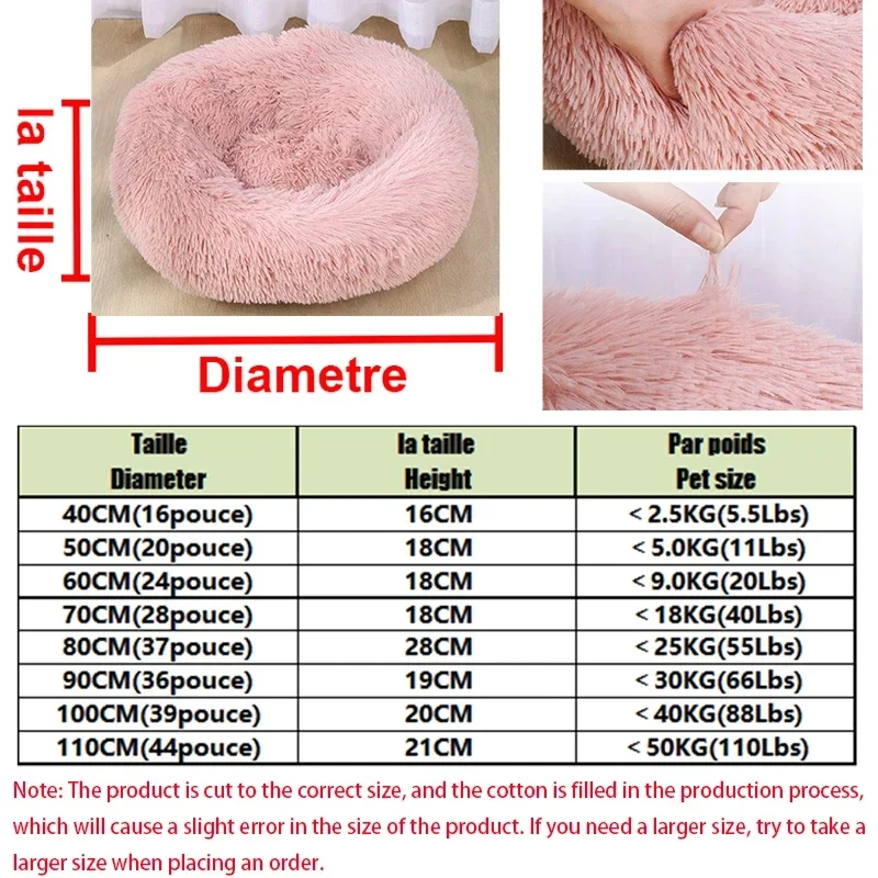 Cama cálida para perros, cama para mascotas con sueño profundo para perros medianos, sofás para perros pequeños, perros grandes, perrera para cachorros, accesorios para mascotas - imagen 2