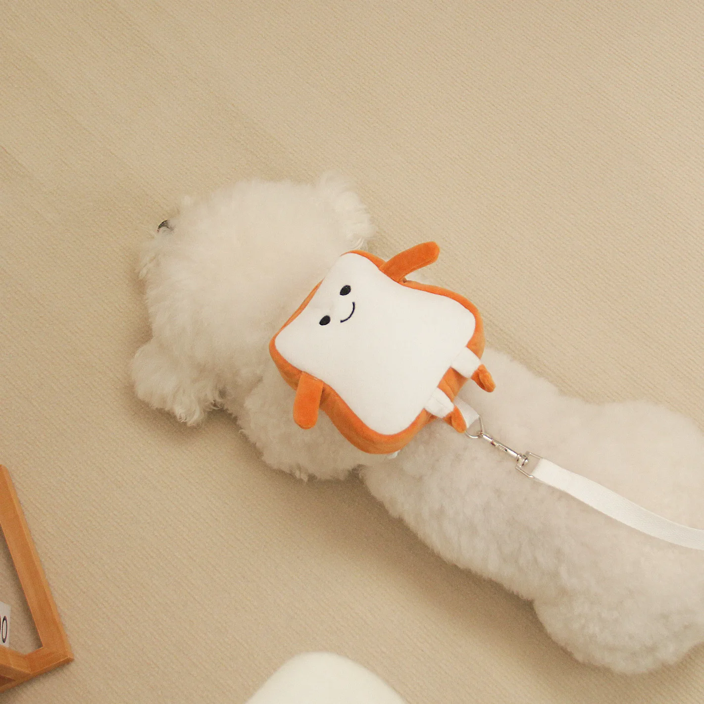 Correa para perros pequeños, mochila para mascotas, oso de peluche, pan de seda, arnés para perros, Collar para gatos, accesorios para perros pequeños - imagen 2