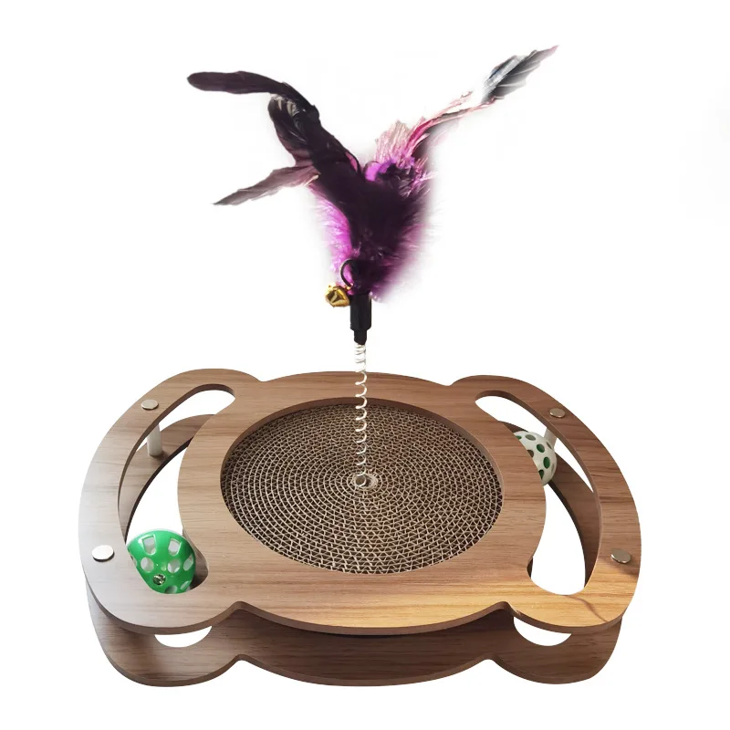 cat scratching board