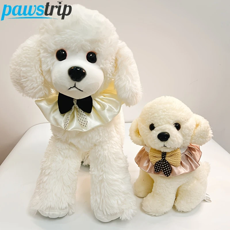 Adjustable Pet Scarf for Cats Dogs Puppy Neck Strap With Bowknot Soft Cute Dog Collar Kitten Saliva Towel Pet Dress Up Supplies