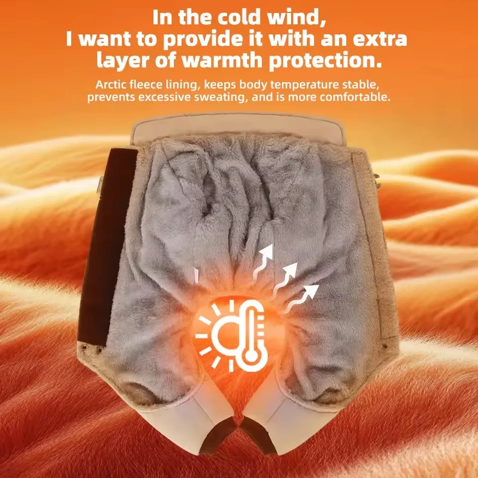 Ropa cálida de invierno para perros, traje de 4 patas, abrigo reflectante impermeable para mascotas para perros pequeños y medianos, aventura al aire libre a prueba de viento - imagen 4