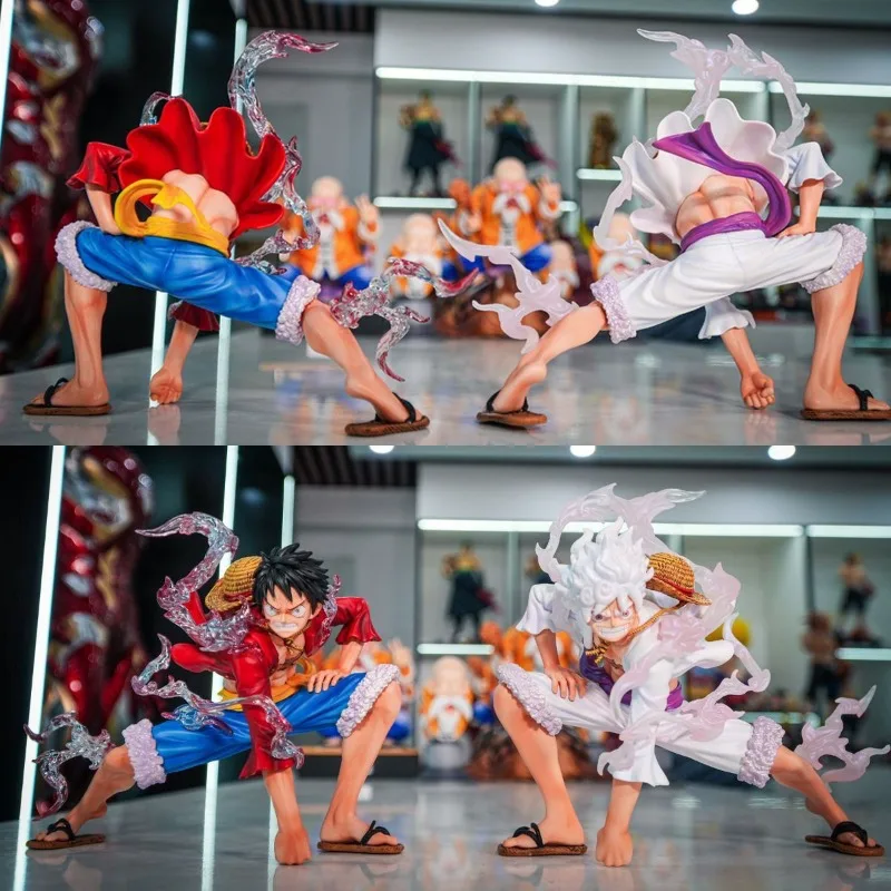 En STOCK JT juguetes 16CM figura de Anime de una pieza mono D. Luffy figura segunda marcha estatua de PVC modelo colección decoración juguetes de regalo - imagen 2