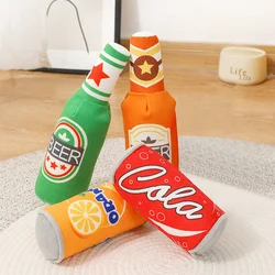Juguete sonoro de felpa para perros – Masticable suave para todas las edades