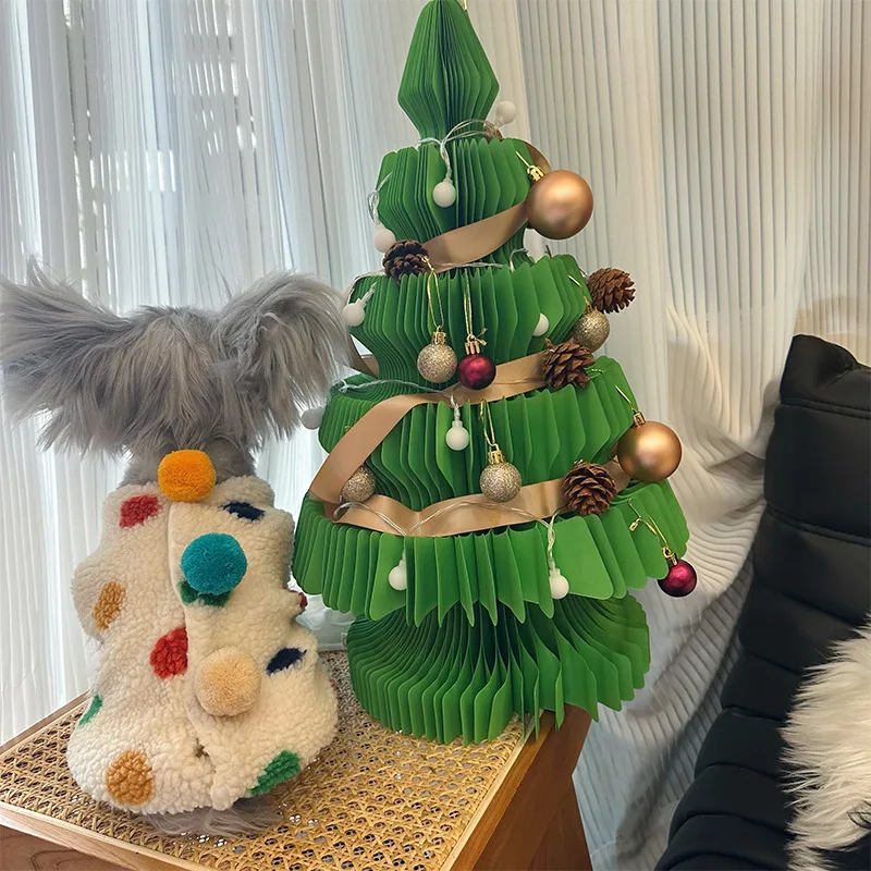 Ropa de invierno para mascotas, chalecos cálidos, abrigos para perros pequeños y ropa de Bulldog Francés de tamaño Nedium, chaquetas navideñas para perros - imagen 4