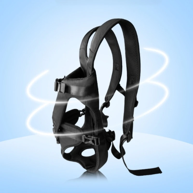 Mochila delantera para transportar mascotas, transportador manos libres para perros y gatos para perros pequeños y medianos, bolsa transpirable para viajes al aire libre - imagen 4