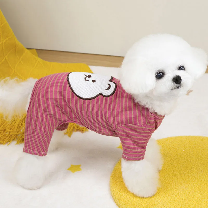 Ropa para perros tira Sudadera con capucha pantalón mono Pijamas chándal para perros pequeños Shih Tzu Dachshund cachorro Pijamas monos todo en uno XXL