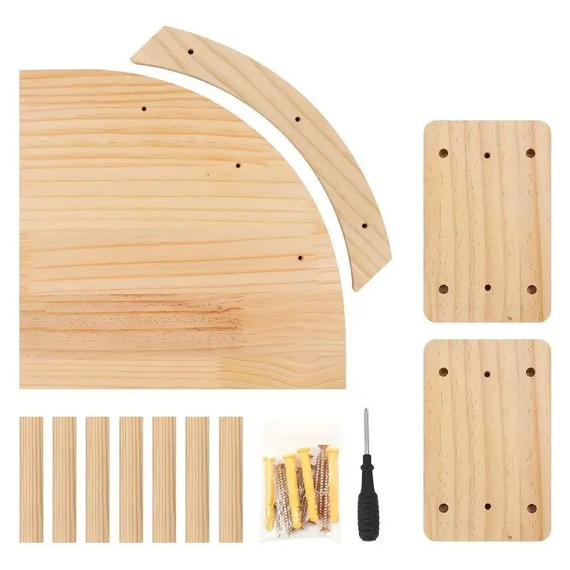 Plataforma de visualización de esquina para gatos montada en la pared con plataforma de salto pequeña para gatitos para escalar ejercicio y descansar - imagen 2