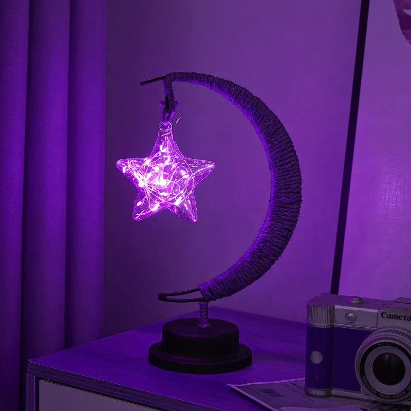 purple light star
