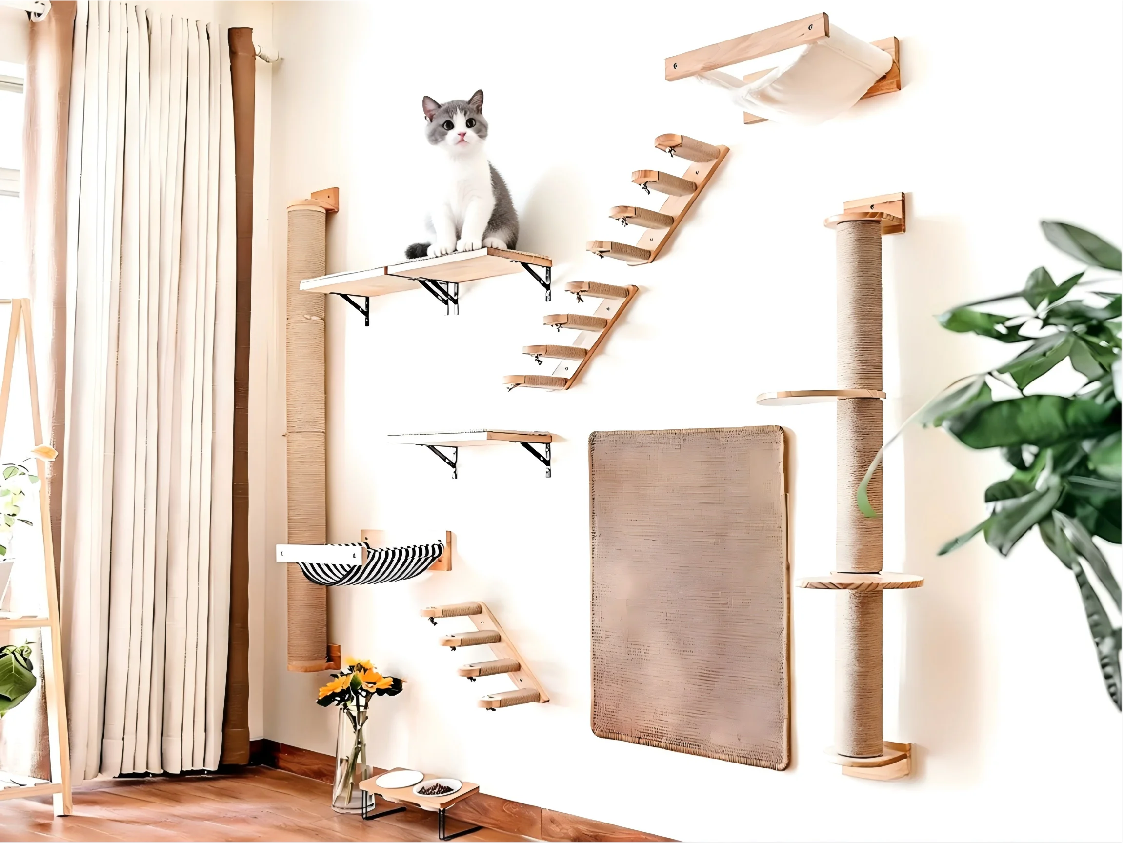 Rascadores para gatos y árbol felino elegante: lo mejor en accesorios - imagen 5