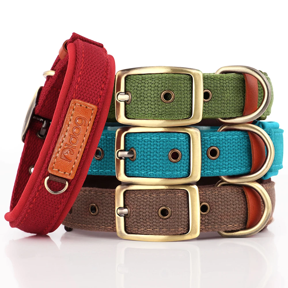 Collar acolchado para perros de nailon y neopreno - imagen 2