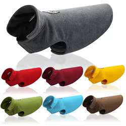 Chaqueta reversible para perros - Abrigo de lana cálido