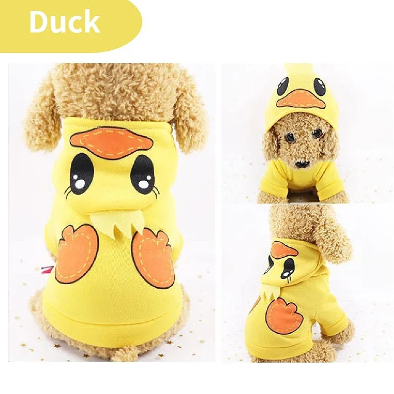 Sudadera con capucha para perro, suéter para cachorro, ropa para perro pequeño, abrigo de lana cálido para Chihuahua, gato, invierno y otoño - imagen 5