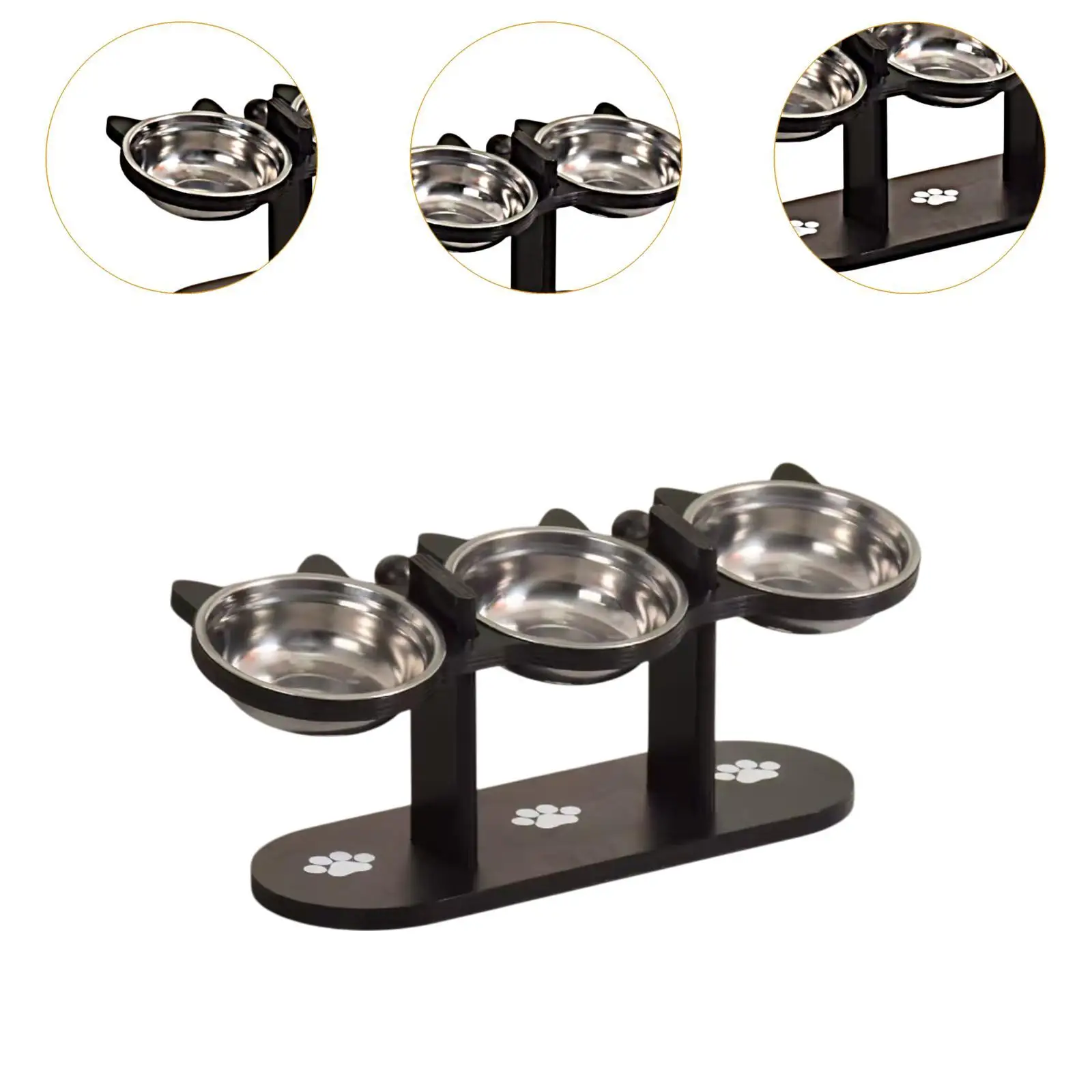 Cat Bowls Elevated Lightweight Pet Food Feeder for Small Dogs and Cats Puppy Cat Bowls Elevated Lightweight Pet Food Feeder for Small Dogs and Cats Puppy