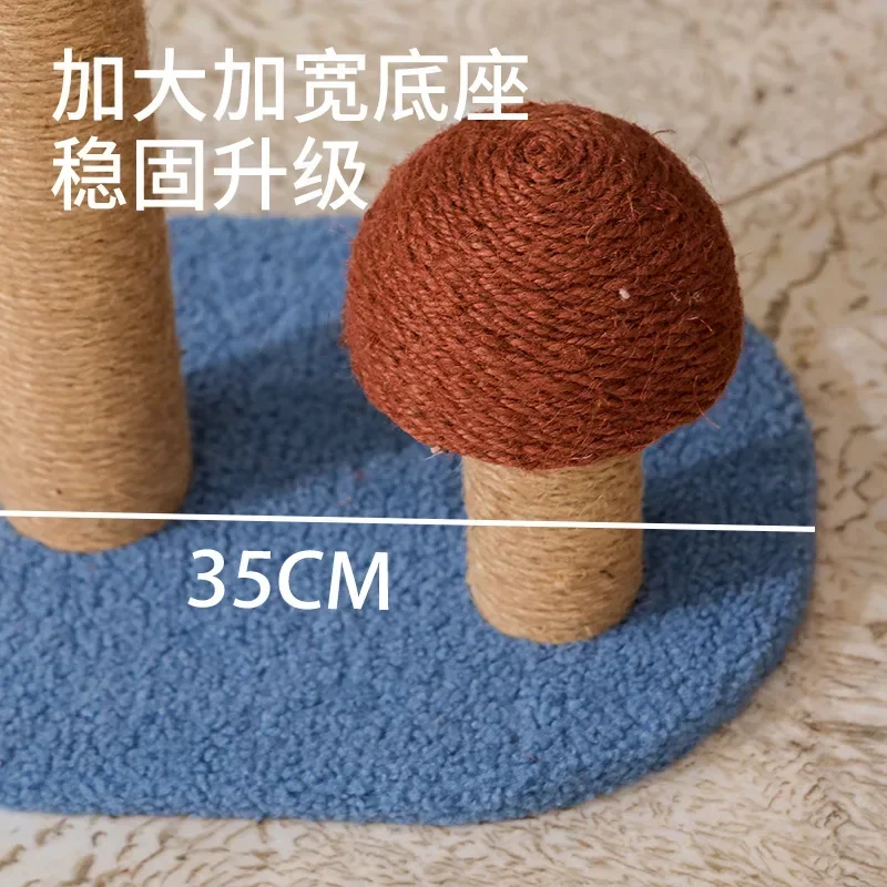 Tablero rascador de Sisal Popular para gatos, resistente al desgaste, sin migas, árbol de coco, marco de escalada para gatos, garras de molienda, juguetes para mascotas - imagen 3