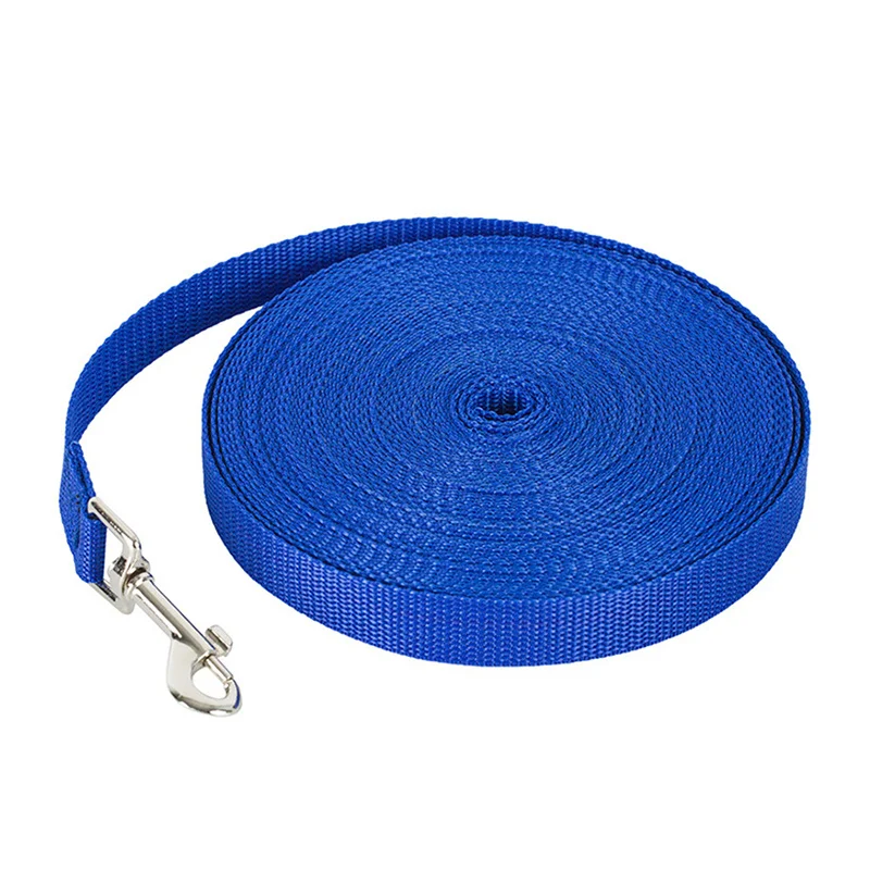 Correas de nailon para entrenamiento de perros, correa para caminar para mascotas, cordón largo, cuerda de tracción para perros pequeños y grandes, 1,5 M, 1,8 M, 3M, 4,5 M, 6M, 10M, artículo de plomo - imagen 5