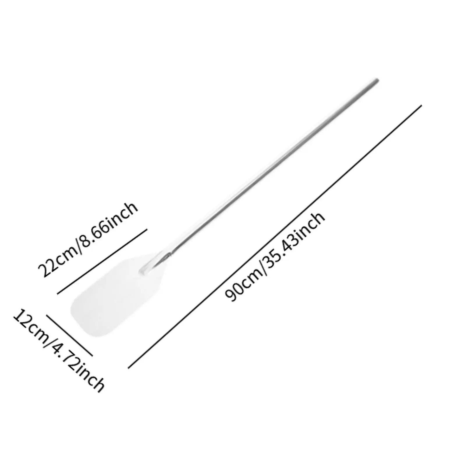 Stainless Steel Mixing Paddle Rust Proof Utility Heavy Duty Long Handle Mixing Rod for Domestic Crawfish Cooking Big Stock Pots