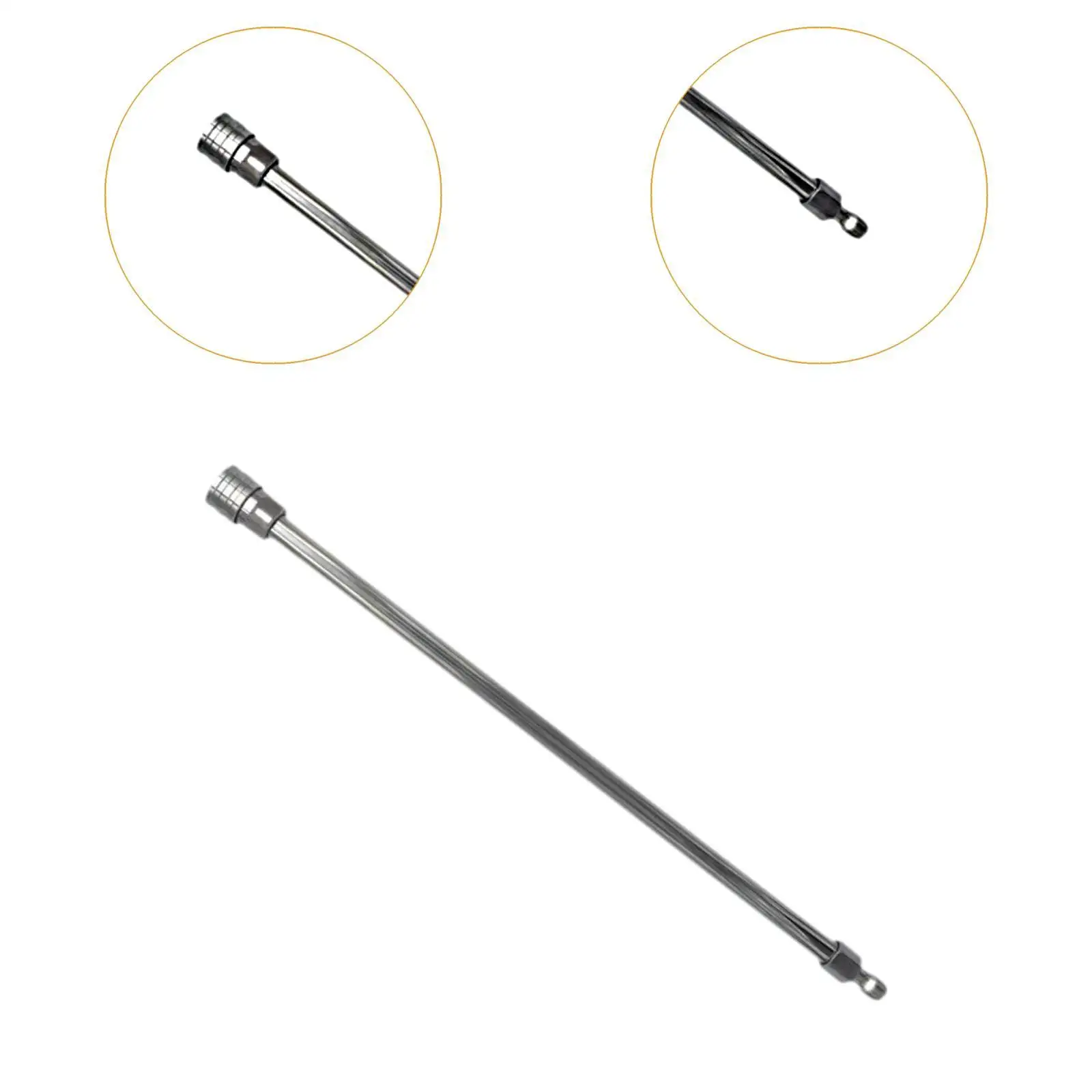 Varita de extensión para lavadora de alta presión, lanza para limpiador de canalones resistente, conexión rápida de 1/4 pulgadas para fregar paredes - imagen 5