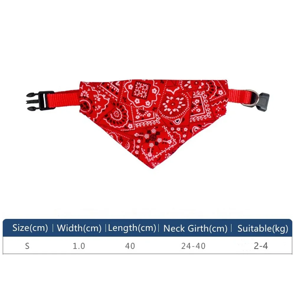 Collar para gato, Baberos para mascotas, corbata ajustable para perro y gato, corbata Triangular para Saliva, bufanda, Bandana para perro, Collar, babero triangular, pañuelo para el cuello - imagen 3