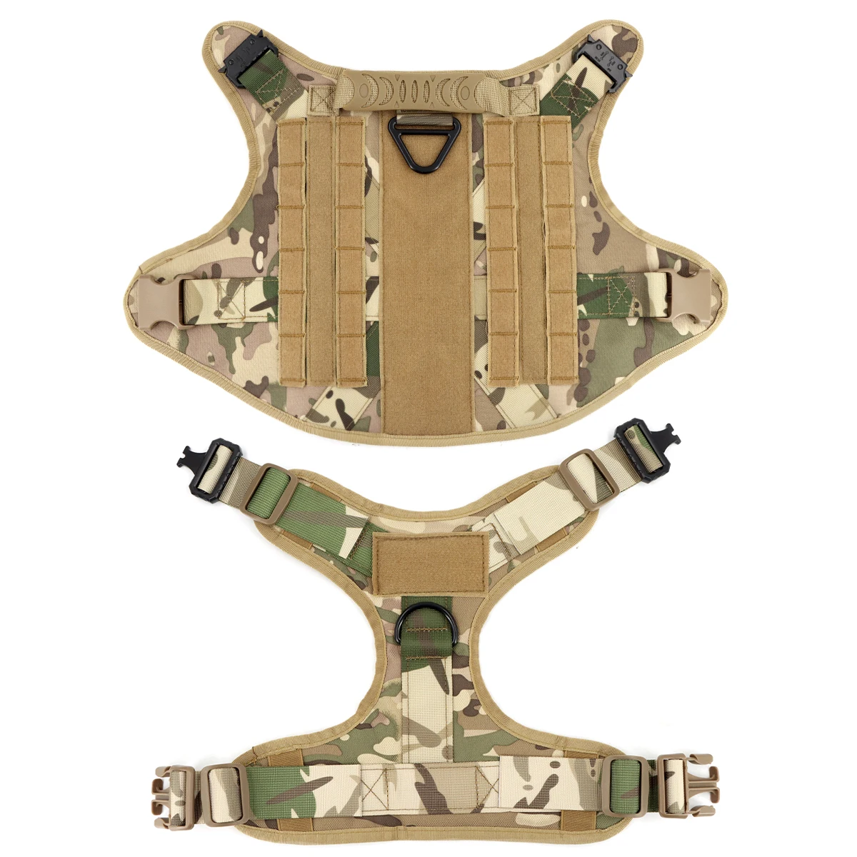 Arnés de entrenamiento para perros pequeños, chaleco táctico militar, accesorios para perros de mascotas, arneses para perros de razas pequeñas, suministros para mascotas para caminar - imagen 2