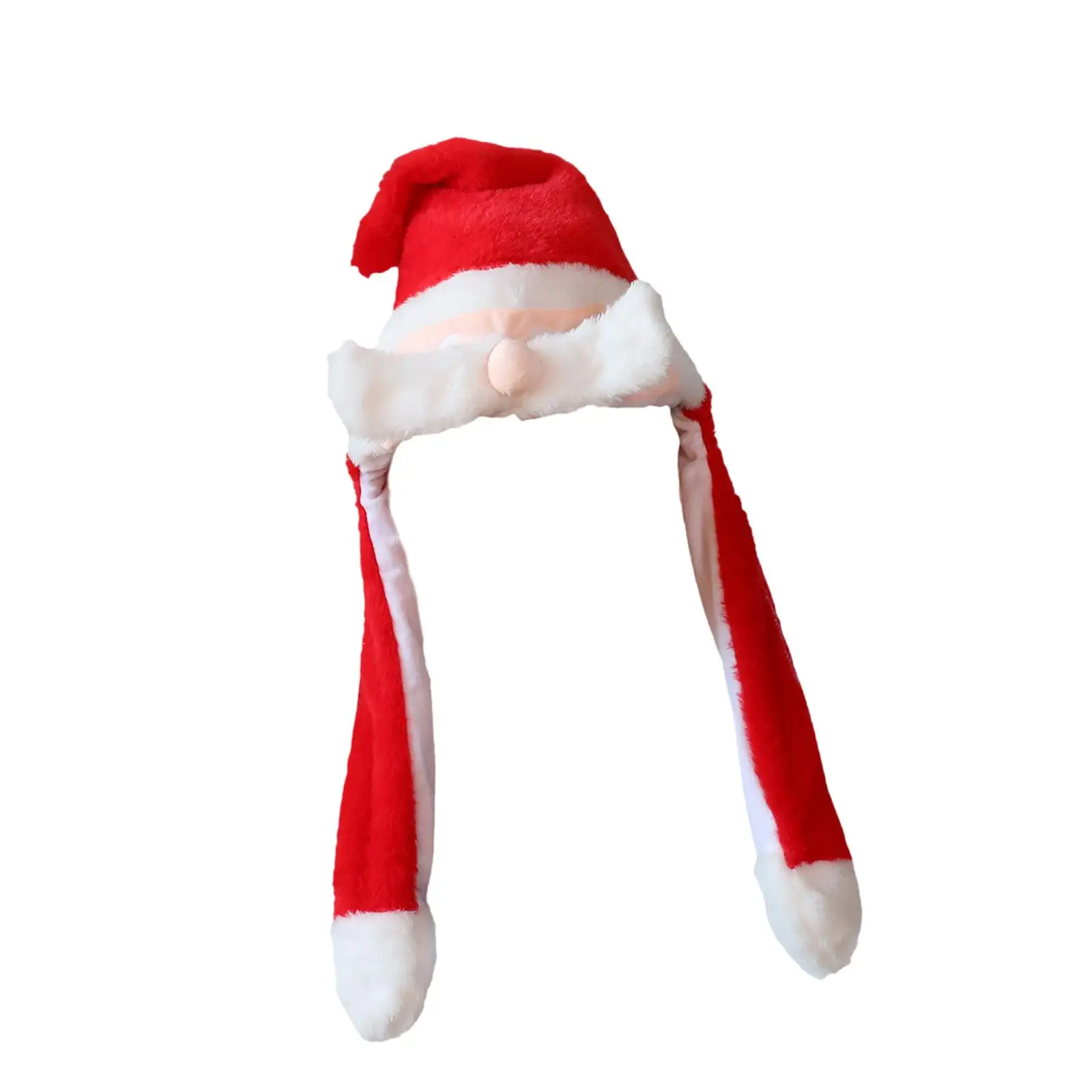 Christmas Hat Soft Funny for Kids Adults Cartoon Party Hats Xmas Cosplay Hat