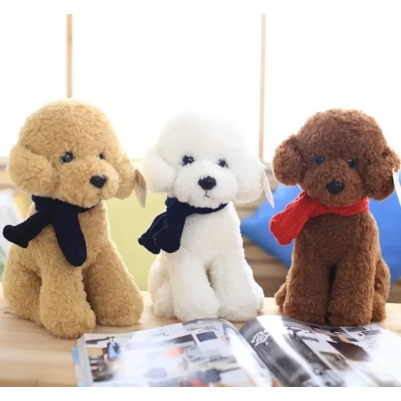 Peluche para perros Bichón de 32 cm – Juguete suave y seguro - imagen 2
