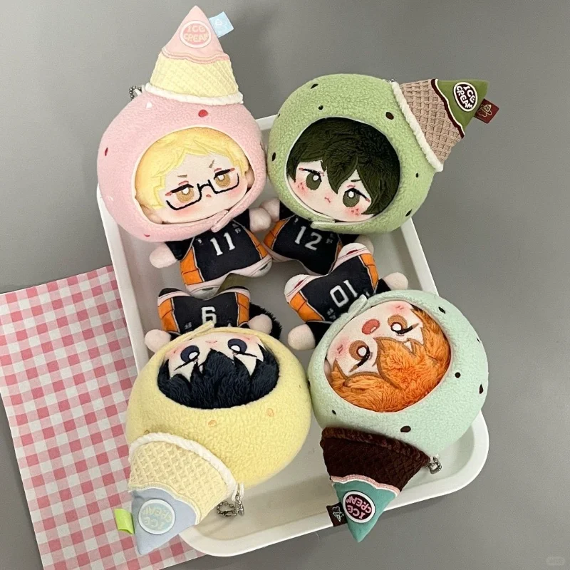 Peluche de Hinata Shoyo en posición de voleibol