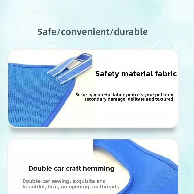 Hamaca para el cuidado de mascotas, accesorios para el cuidado del baño para perros, gatos pequeños y medianos, recorte de uñas, limpieza de orejas, productos de hamaca transpirables - imagen 4