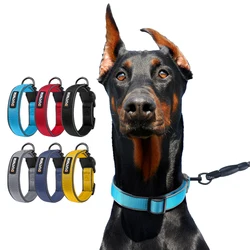 Conjunto collar y correa reflectantes para perros – Resistente