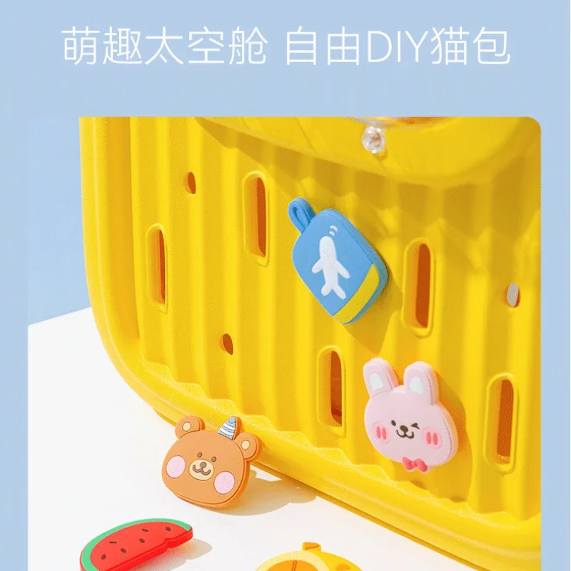 Mochila para gatos de primavera y verano, bolso portátil de gran capacidad, cápsula espacial, bolsas para gatos, bolsas para perros, productos para mascotas - imagen 4