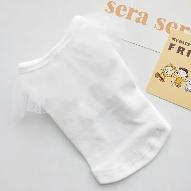 Camisa blanca para cachorros, ropa de invierno para perros y mascotas, chaleco para gatos de Color sólido Bichon, Jersey suave de peluche, ropa para perros de dos patas - imagen 3