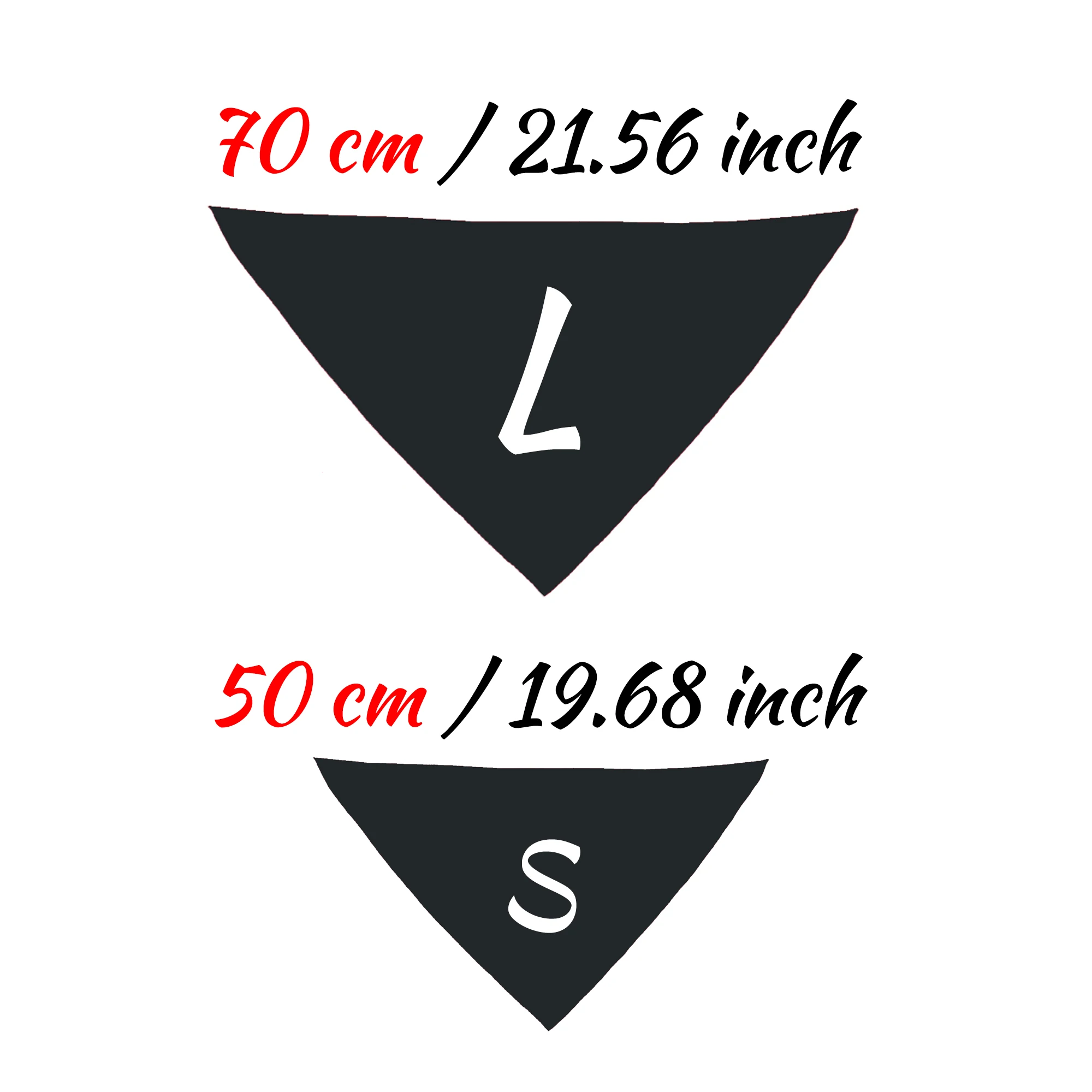 Bandana personalizable para perros y gatos: bufanda suave y lavable para mascotas con texto/patrón personalizado, 2 tamaños para mascotas pequeñas medianas y grandes - imagen 5