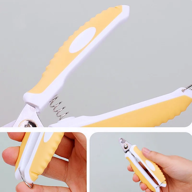 Cortauñas para mascotas, molinillo de uñas para perros, cuidado de mascotas, cortaúñas de acero inoxidable para limpieza de patas de perro, cortaúñas para perros que no daña - imagen 5