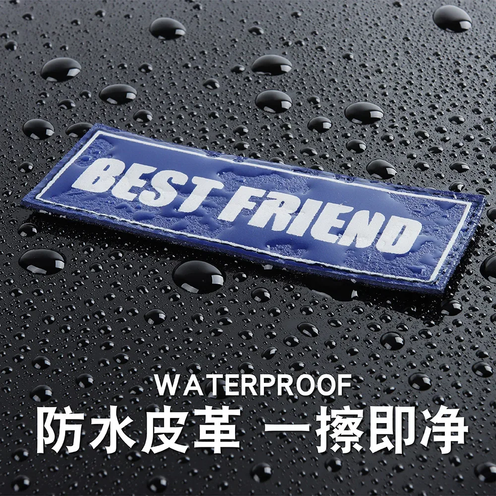 Accesorios reflectantes para correa de perro K9 con velcro, suministros para mascotas con velcro extraíble - imagen 2